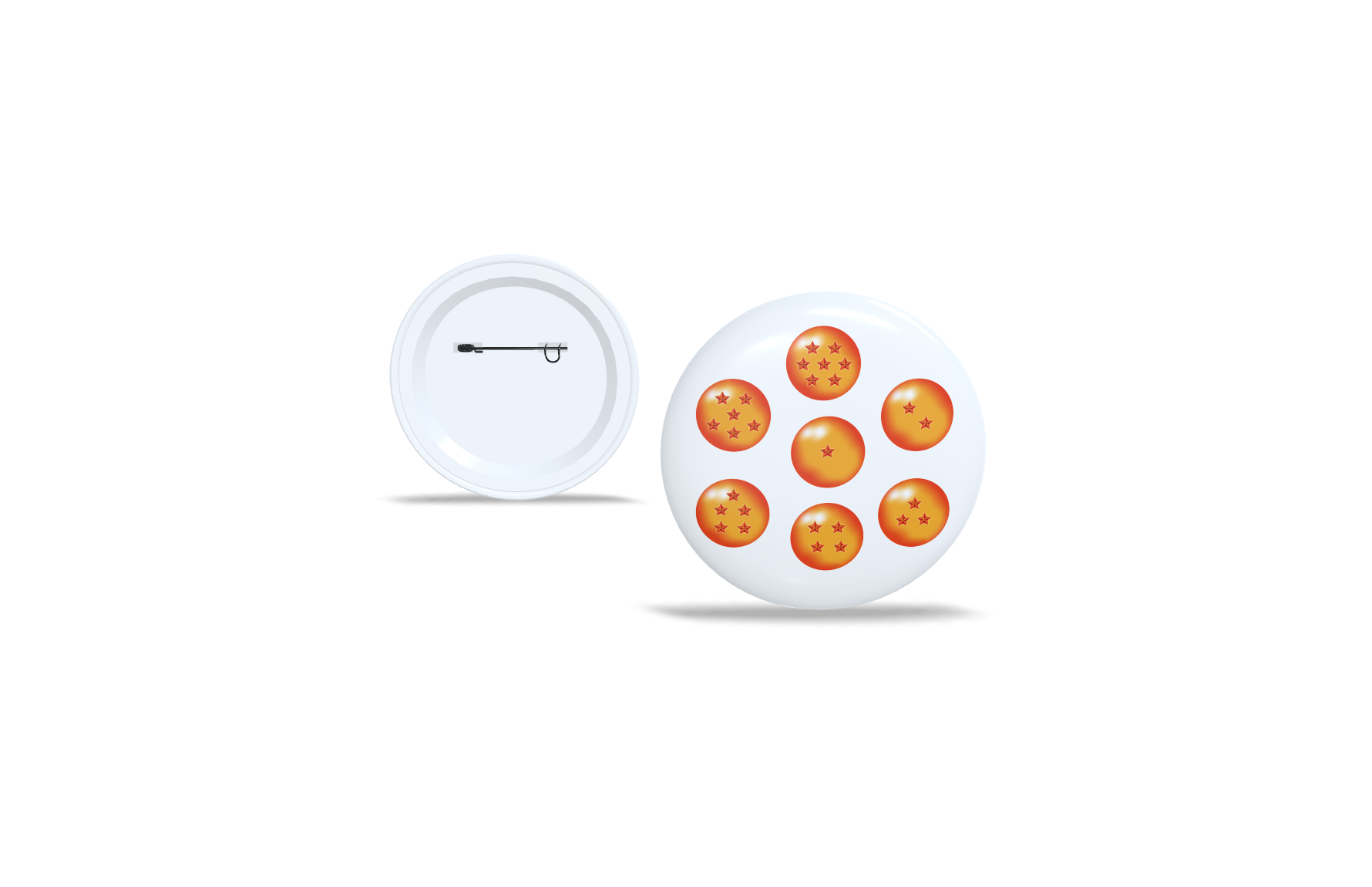 Chapita personalizada para merchandising