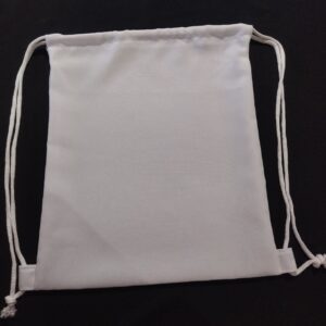 Morral Biestrech Blanco 100% Poliéster para Sublimar