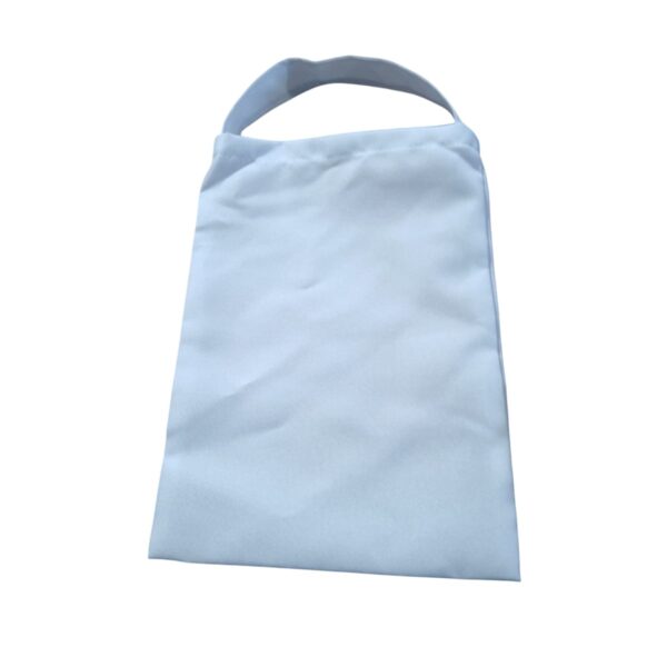 Bolsa biestrech 21x27 cm blanca sublimable poliéster - Imagen 2