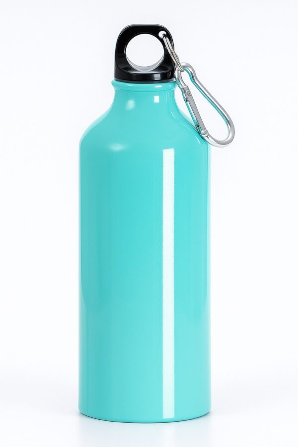 Botella BS 600 ml Blanca con Mosquetón