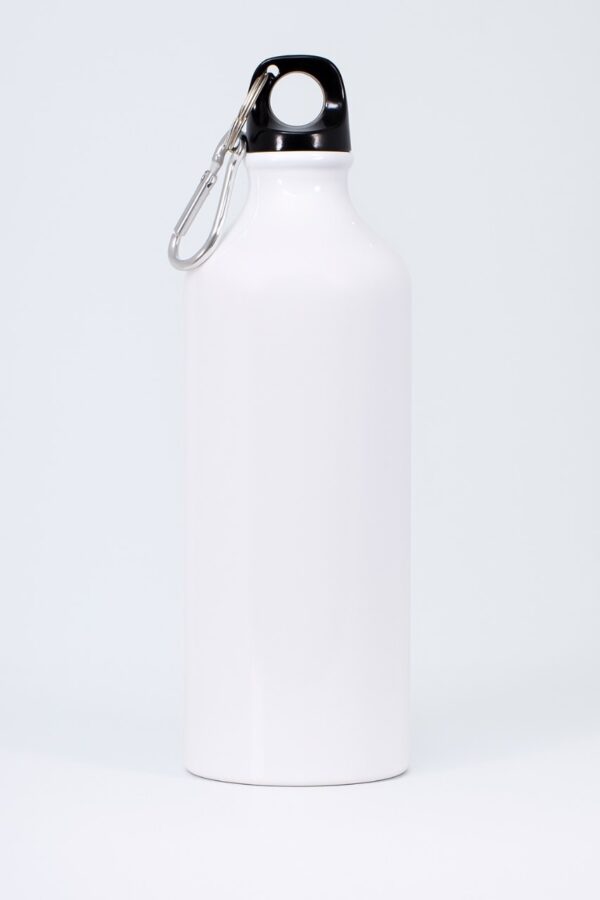 Botella BS 600 ml Blanca con Mosquetón - Imagen 3