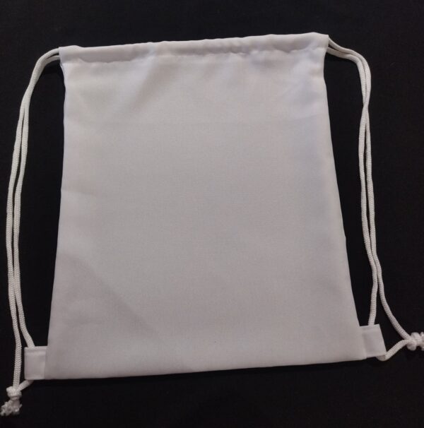 Morral Biestrech Blanco Sublimable con Tiros Resistentes