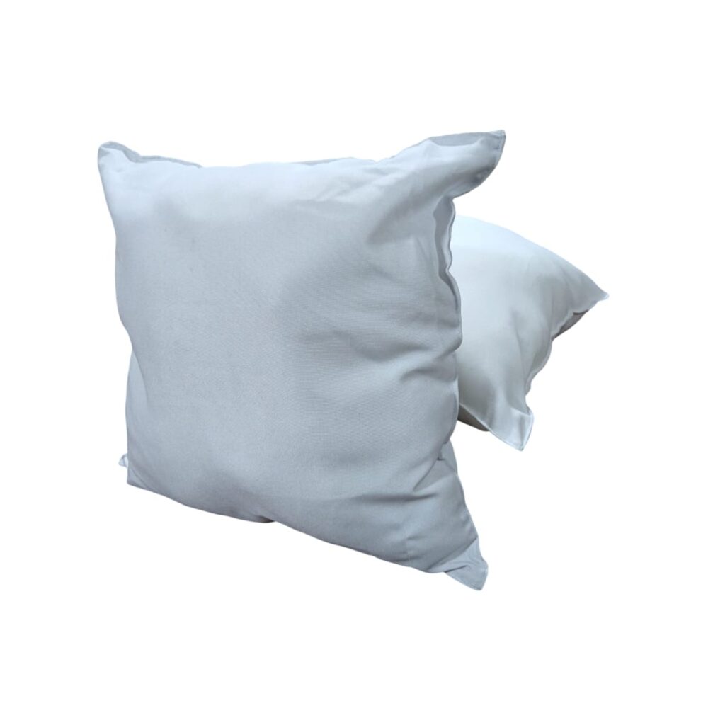 Cojín Biestrech Blanco Sublimable con Relleno Algodón