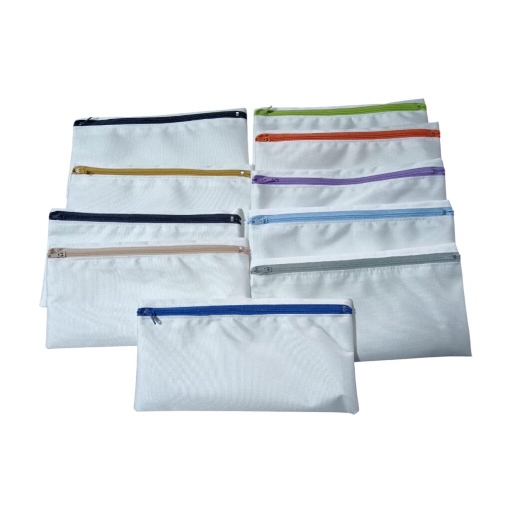 Estuche escolar lona sublimable 22x12 cm