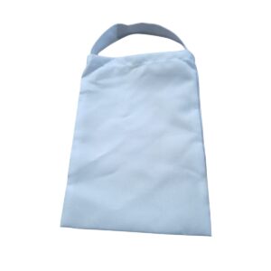 Bolsa biestrech sublimable blanca 21x27 cm